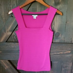 Cache Fuchsia Tank Top